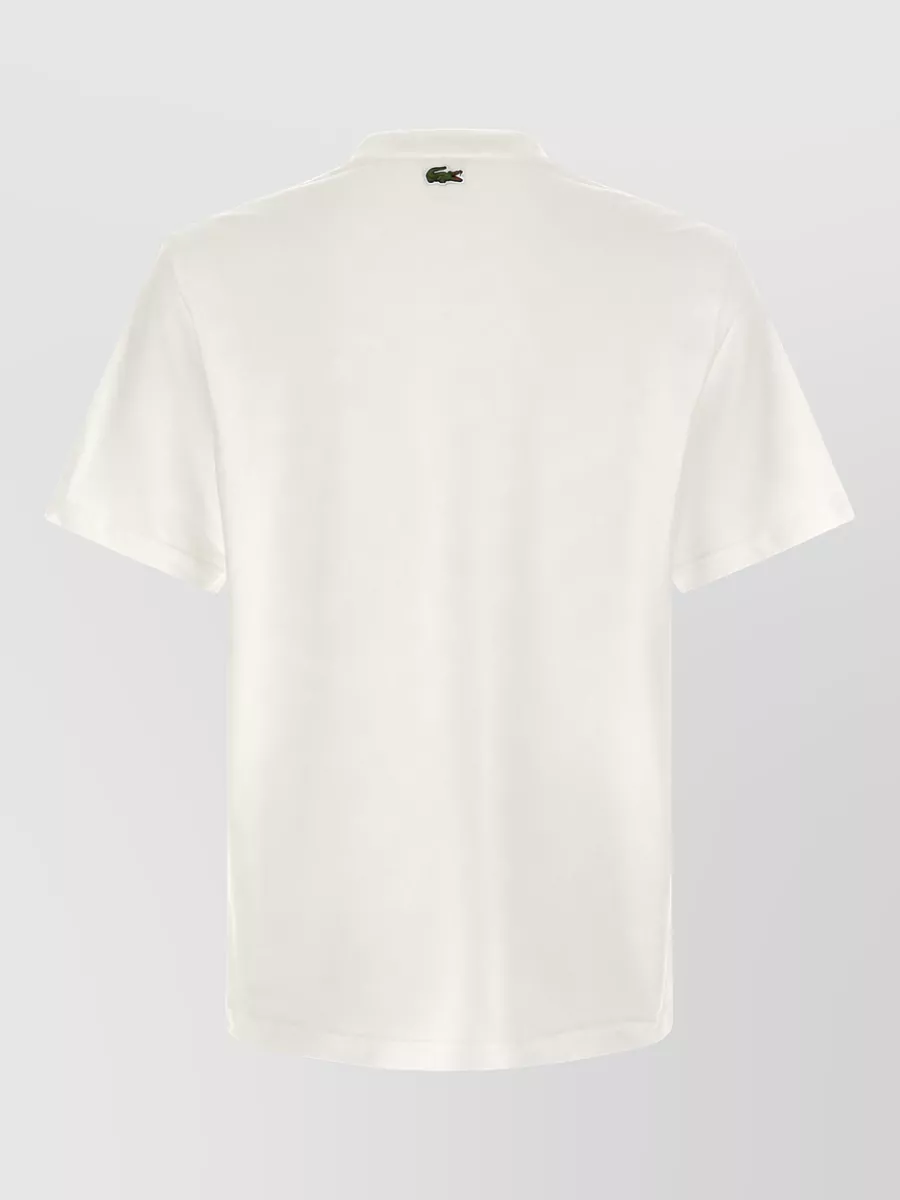 Lacoste Printed Cotton Short-Sleeve T-Shirt