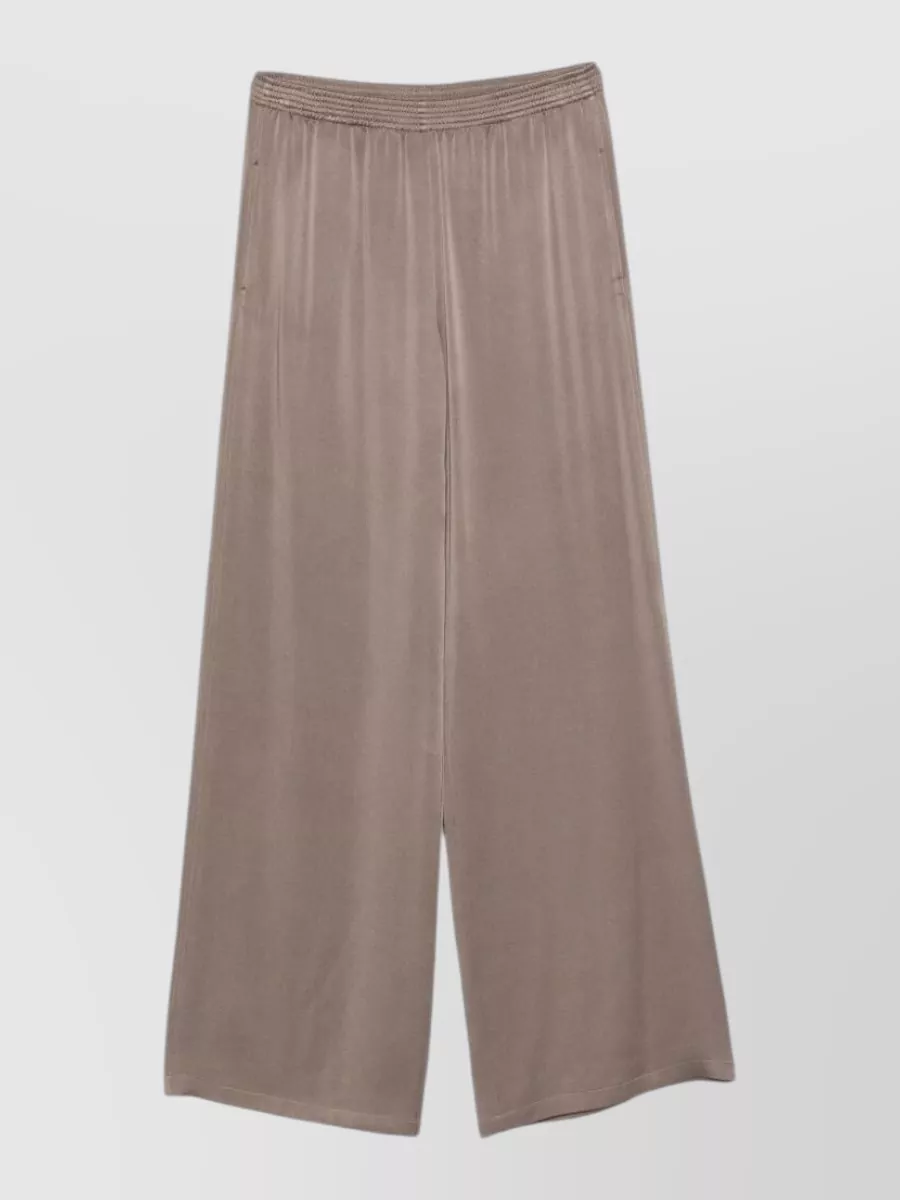 Fabiana Filippi High-Rise Wide-Leg Palazzo Trousers