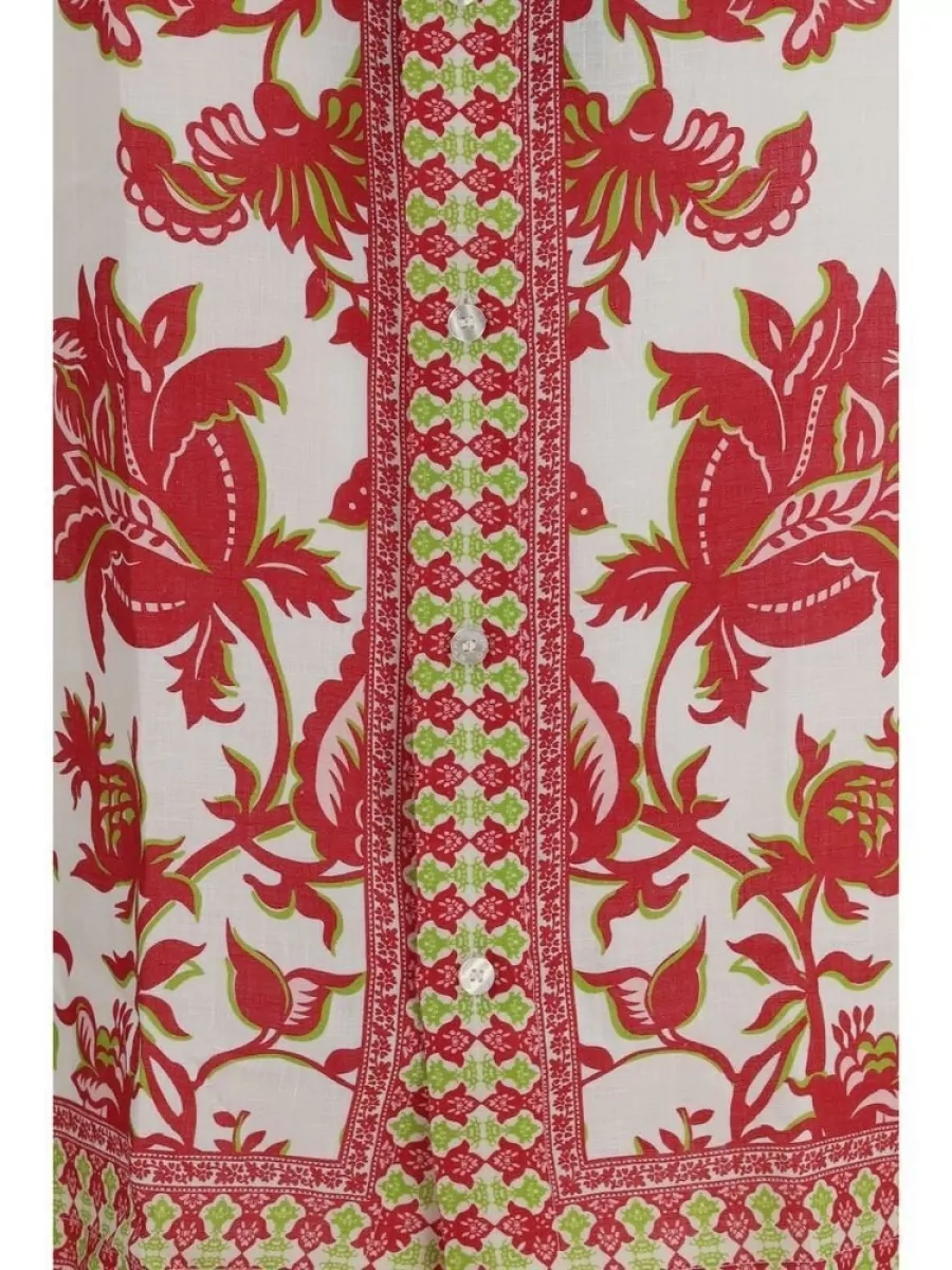 Etro Linen Pattern Shirt