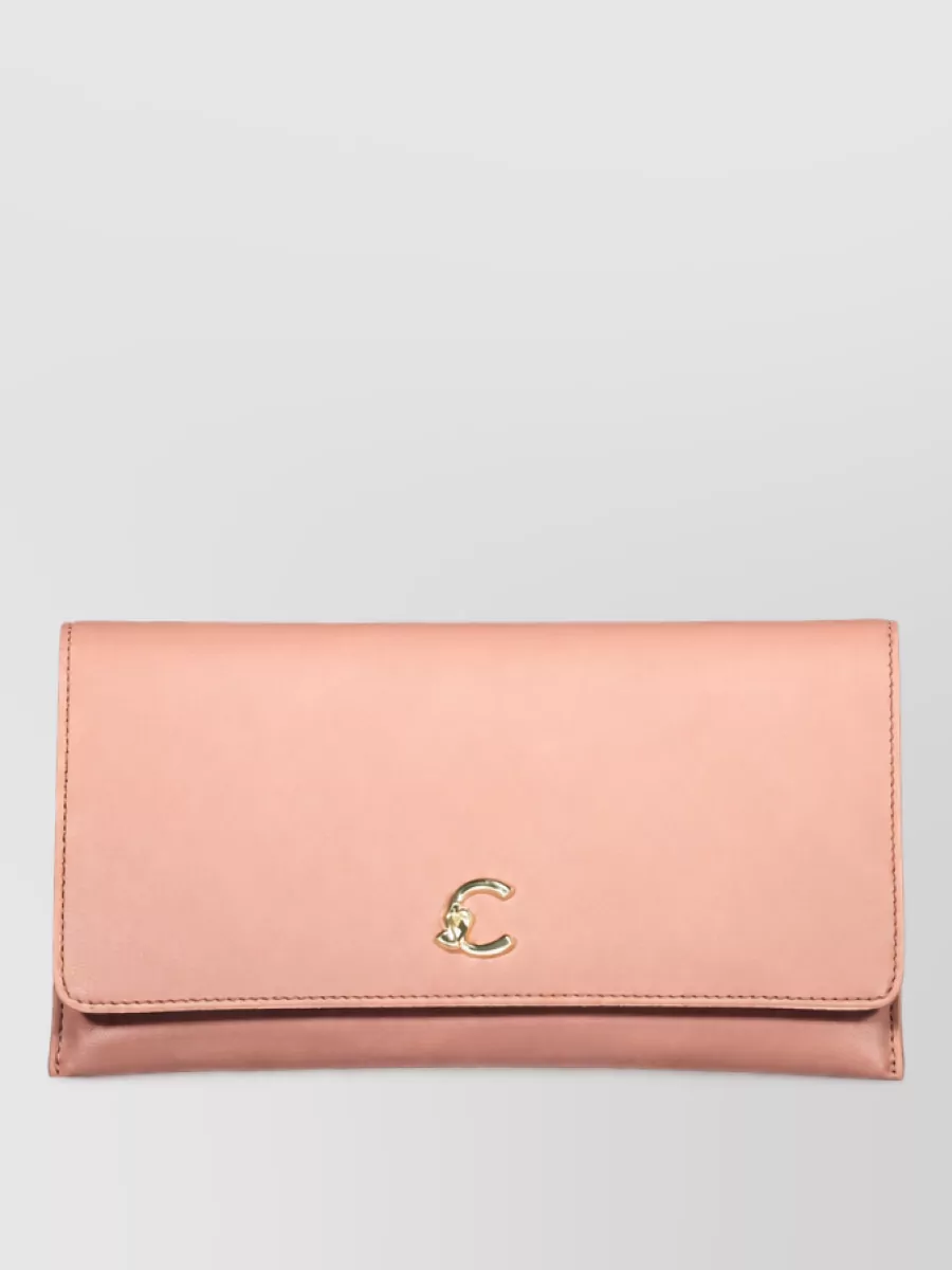 Coccinelle Leather Clutch Bag
