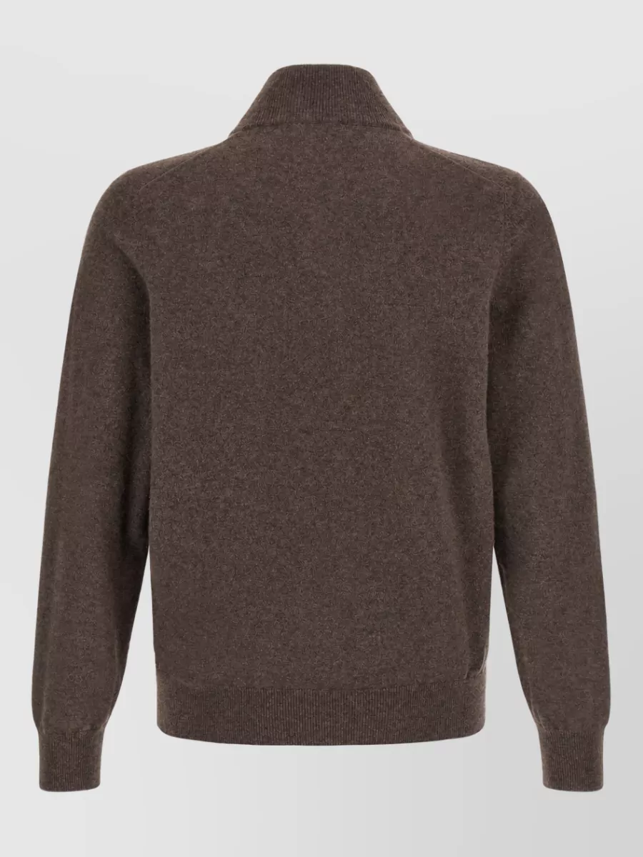 Brunello Cucinelli Cashmere Half-Zip Jumper