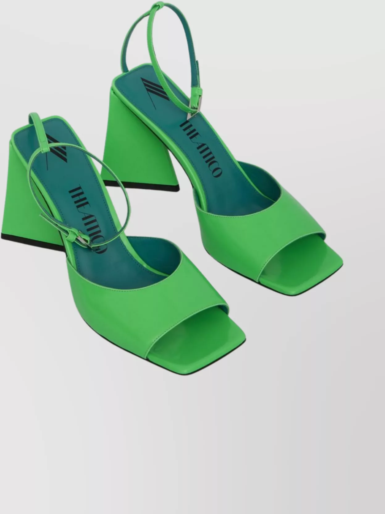 The Attico Eco-Patent Leather Piper Sandals