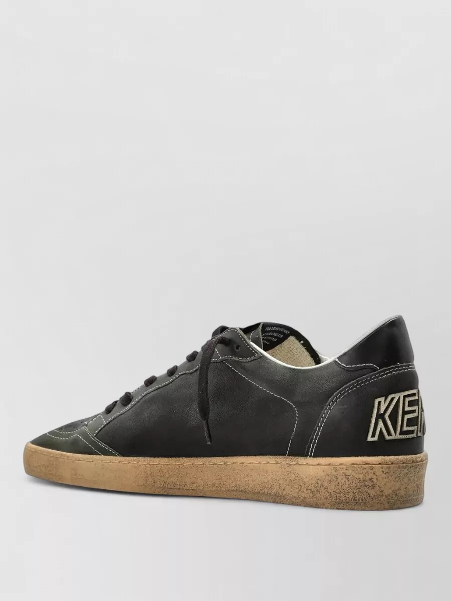 Golden Goose Leather Low-Top Sneakers