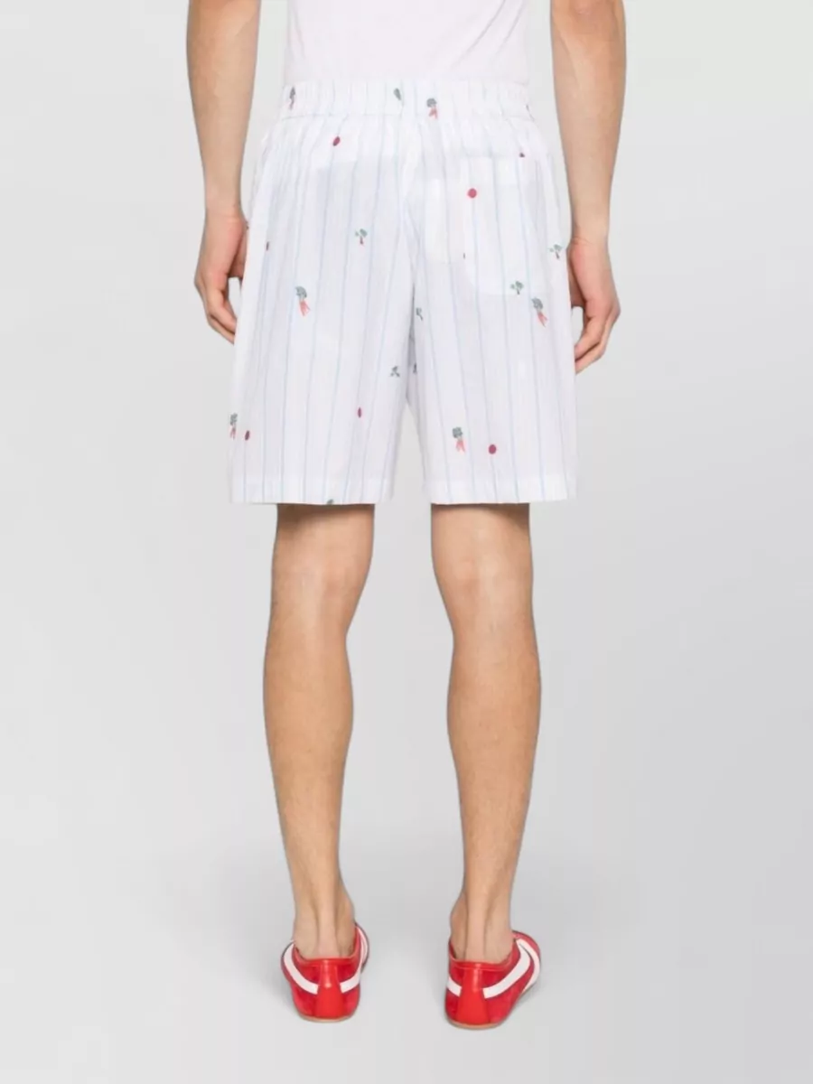 Jacquemus Striped Chino Shorts