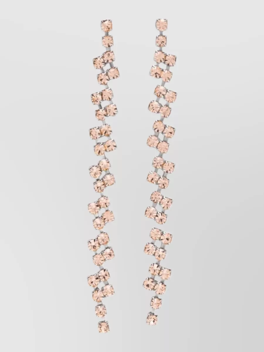 Forte Forte crystal pendant earrings
