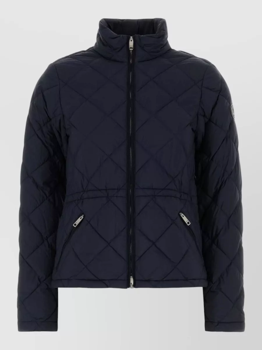 Burberry nylon single breasted coat