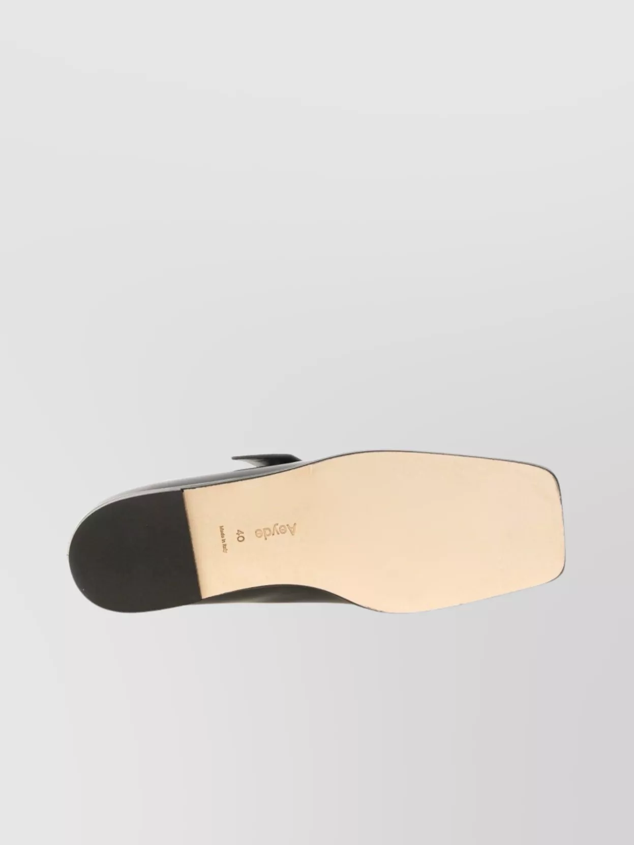 Aeyde Sunny Polido Square Toe Ballerina Shoes