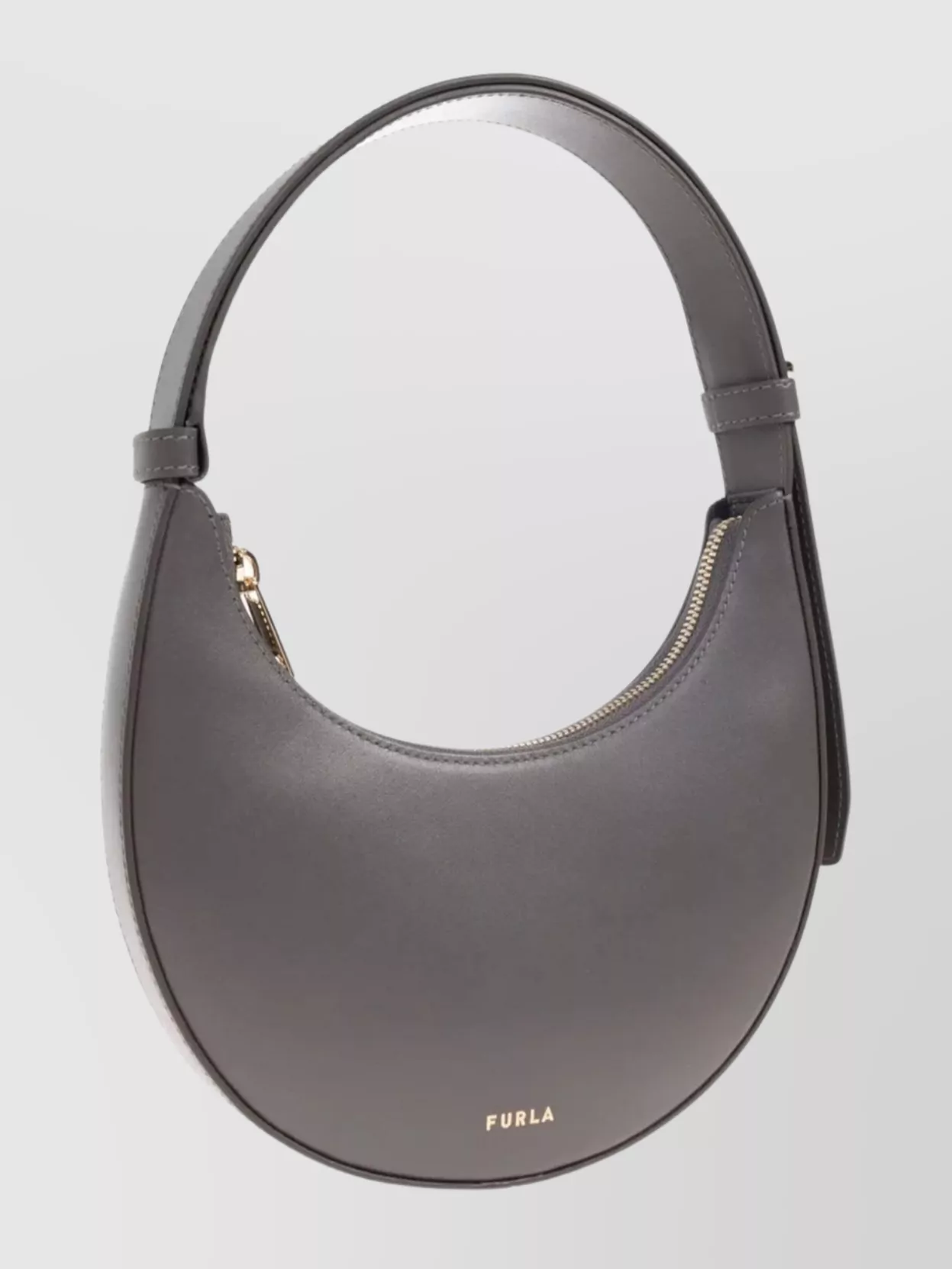 Furla Mini Shoulder Bag With Curved Top Handle