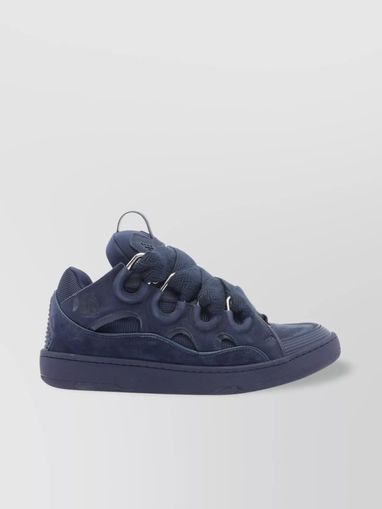 Lanvin Low Top Sneakers Mesh Panels