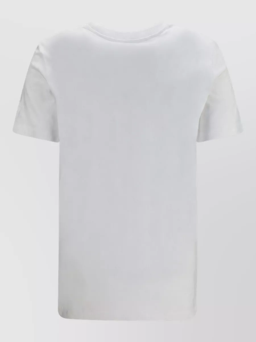 Balmain Ribbed Crew Neck Short Sleeve T-Shirt