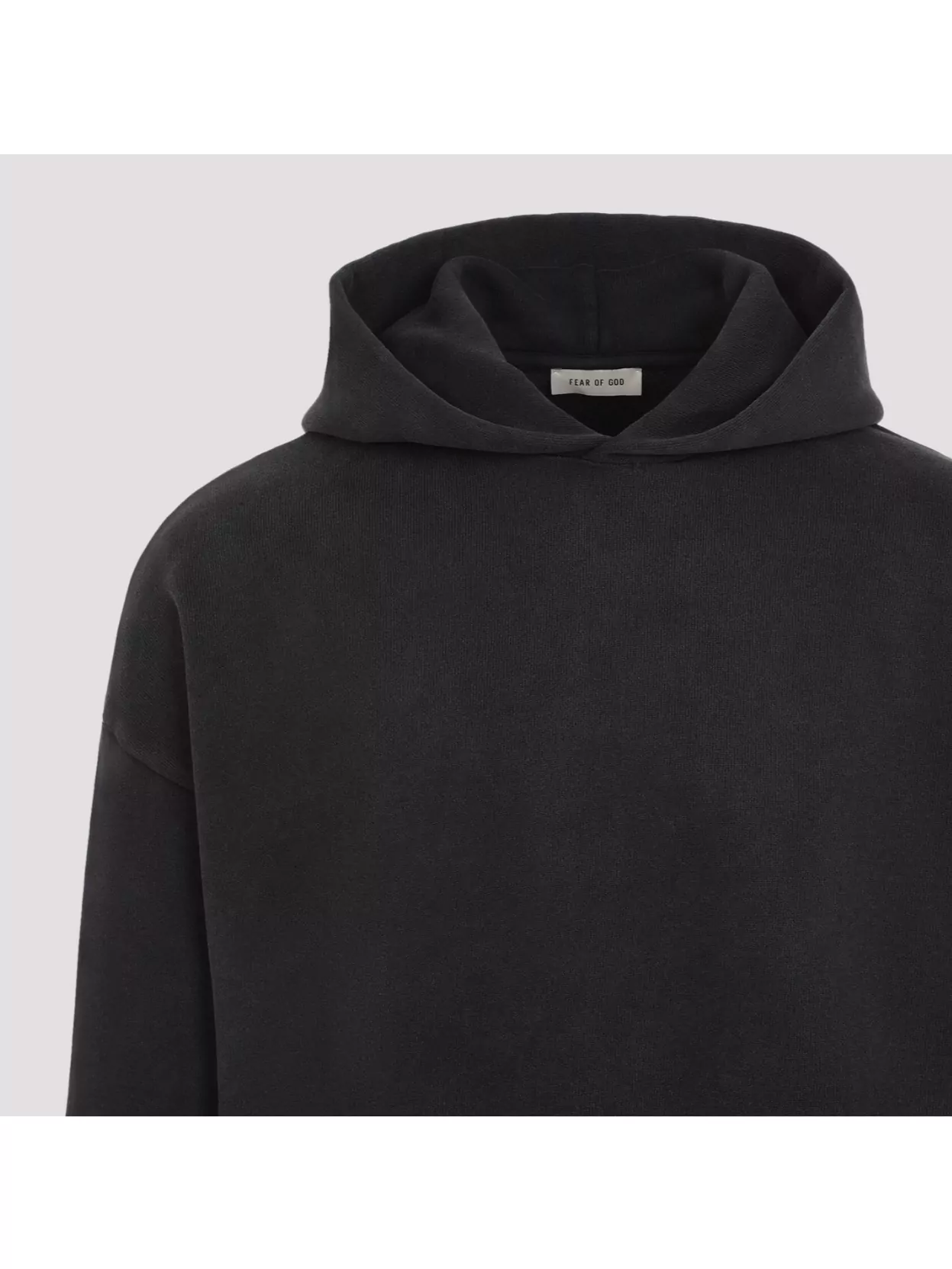 Fear Of God Overlapped Cotton Hoodie Number 8