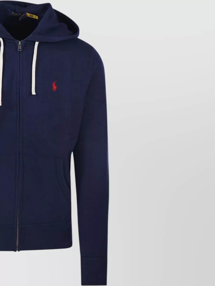 Ralph Lauren Casual Hooded Sweatshirt Featuring Pockets