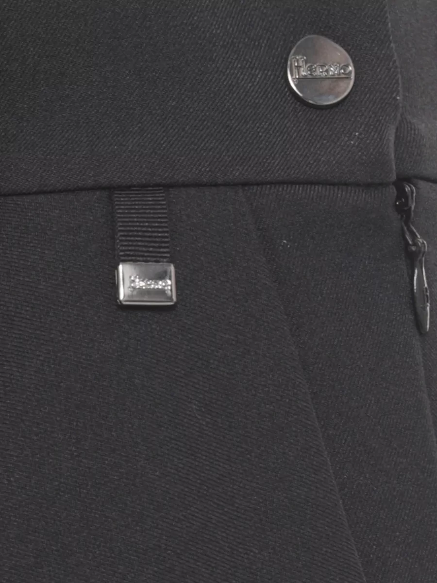 Herno Knee Length Midi Skirt Side Pockets