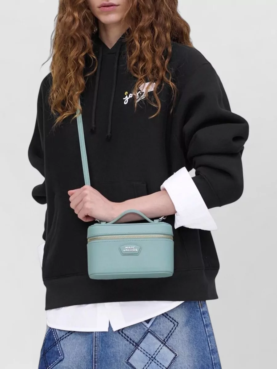 Marc Jacobs Vanity Leather Crossbody Bag Top Handle