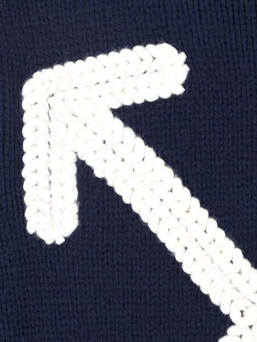 Off-White Wool Crewneck Jumper