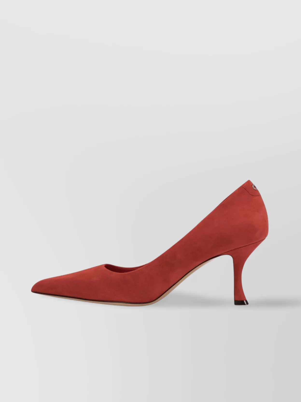 Ferragamo Pointed Toe Stiletto Heel Suede Pumps