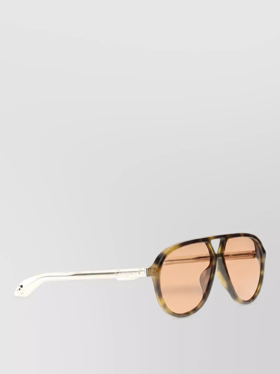 Alexander Mcqueen Acetate Navigator Sunglasses