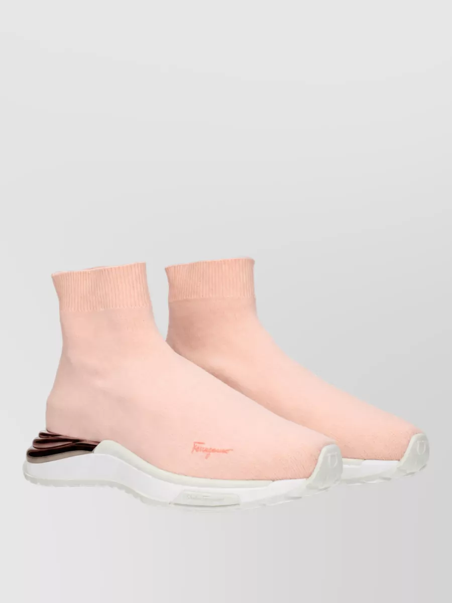 Ferragamo Textile Sneakers
