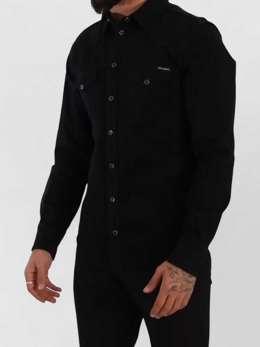 Dolce&Gabbana Slim Denim Shirt