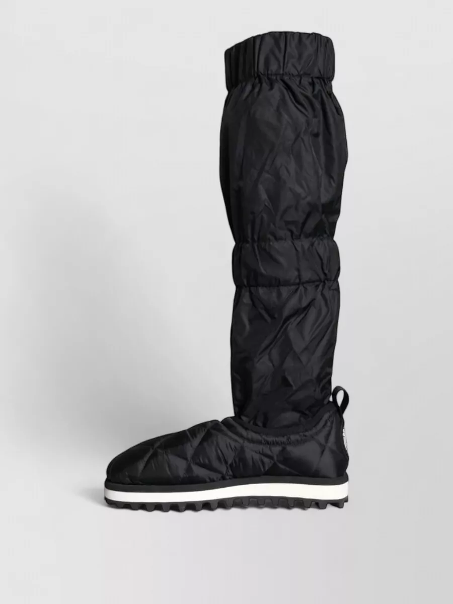 Dolce&Gabbana Quilted High Top Boots