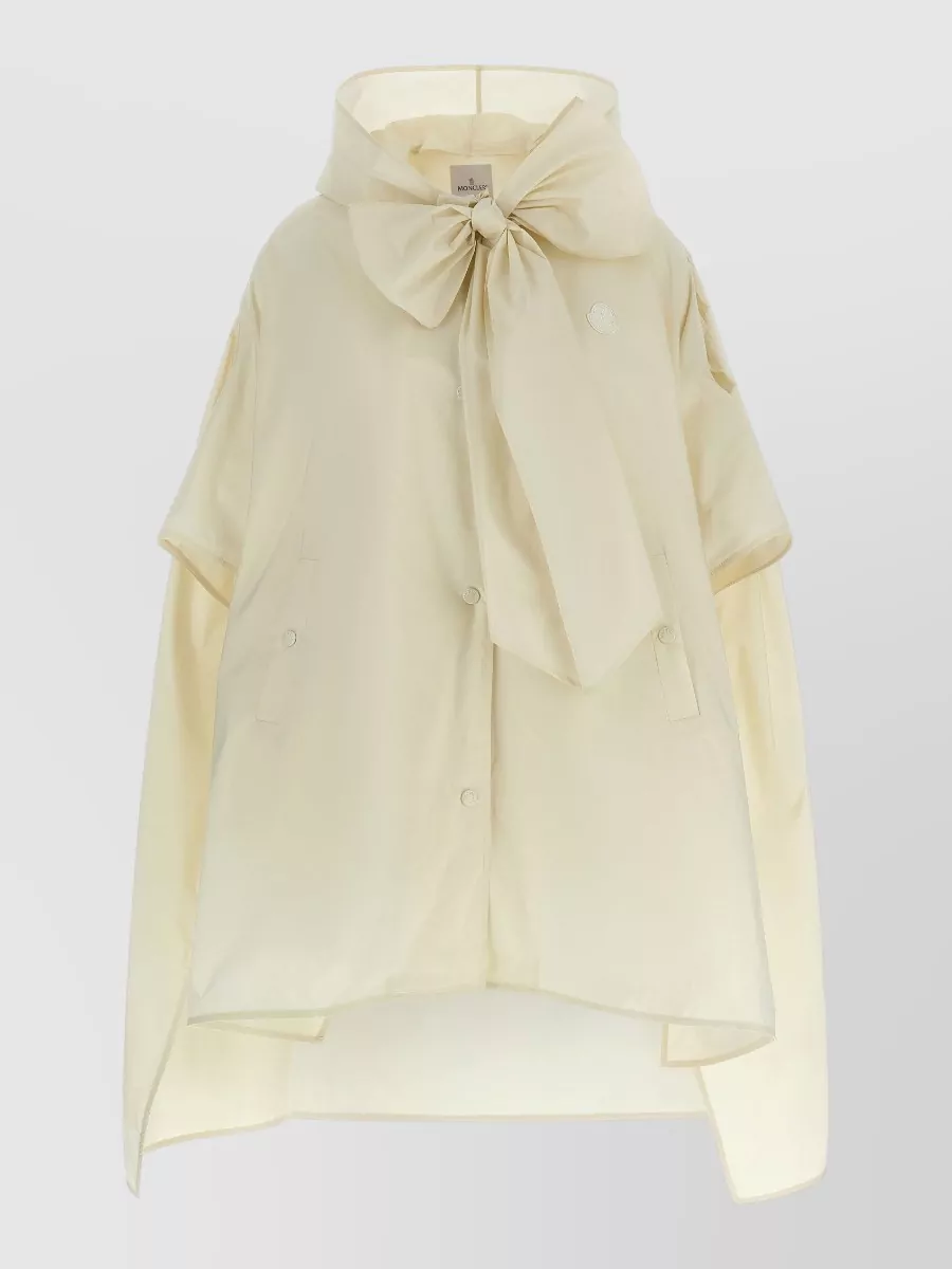 Moncler Taffeta cape