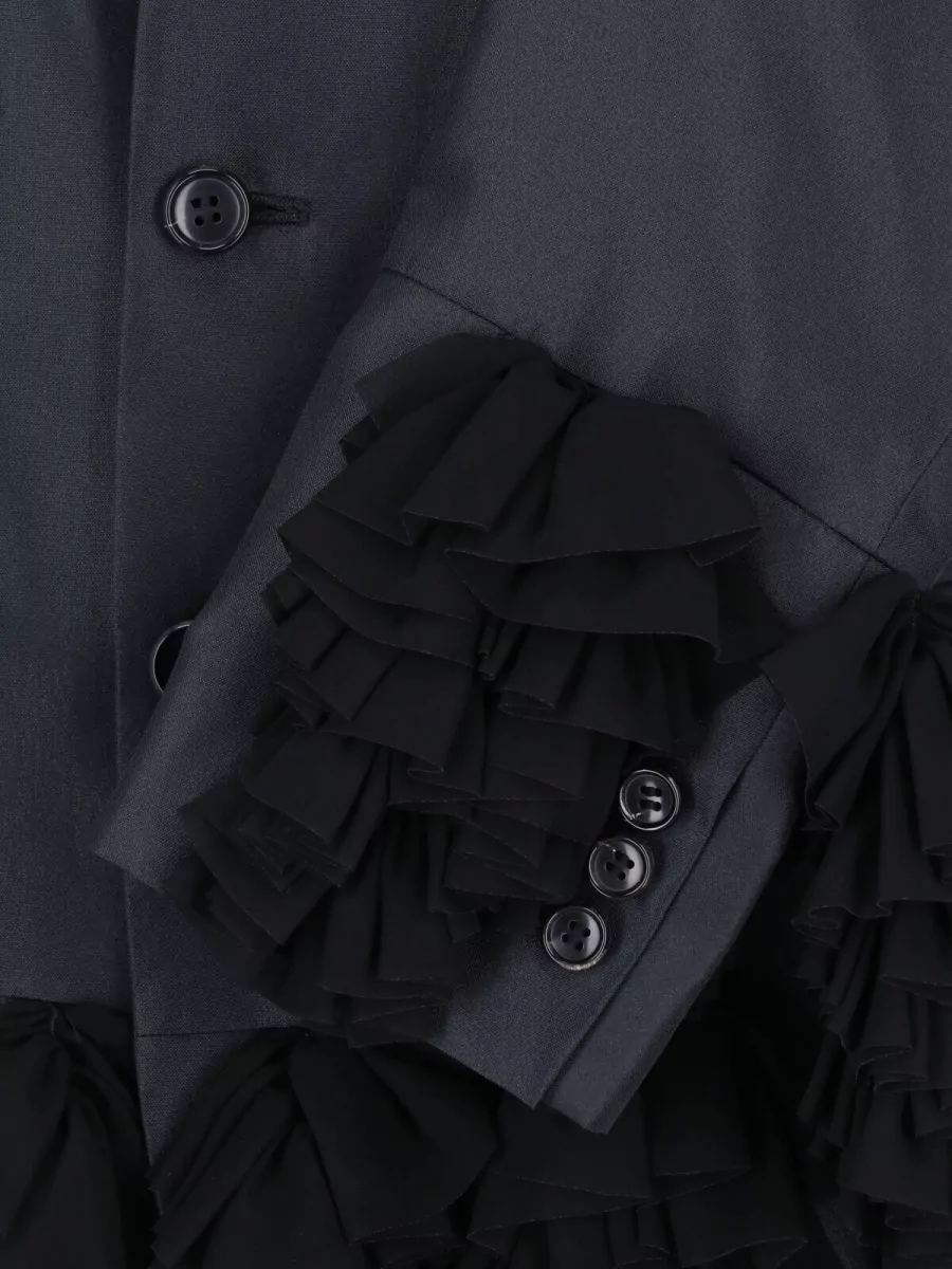 Comme Des Garçons Single-Breasted Suit Jacket