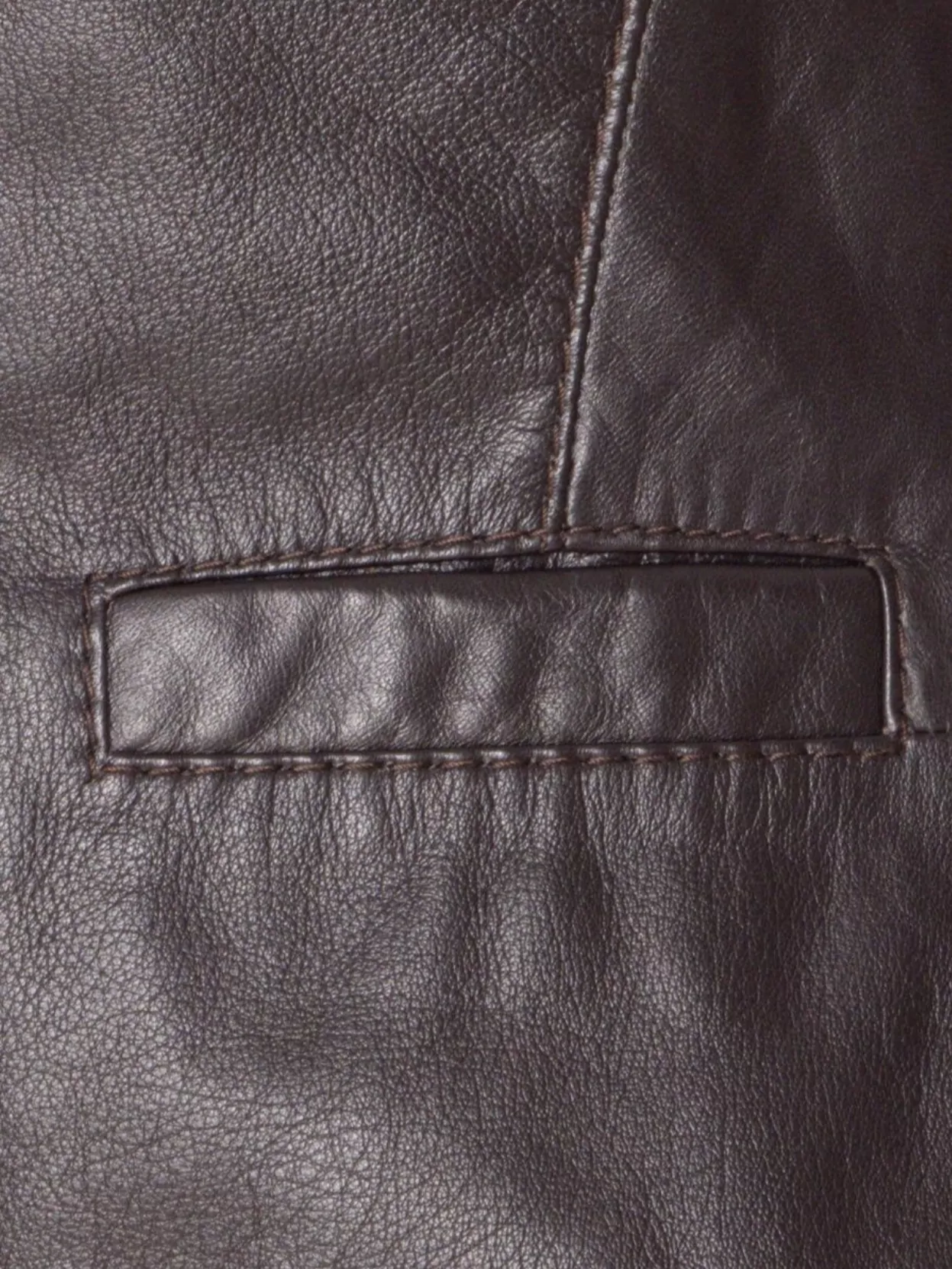 Pinko Leather Vest With V-neck And Front Pockets In Black