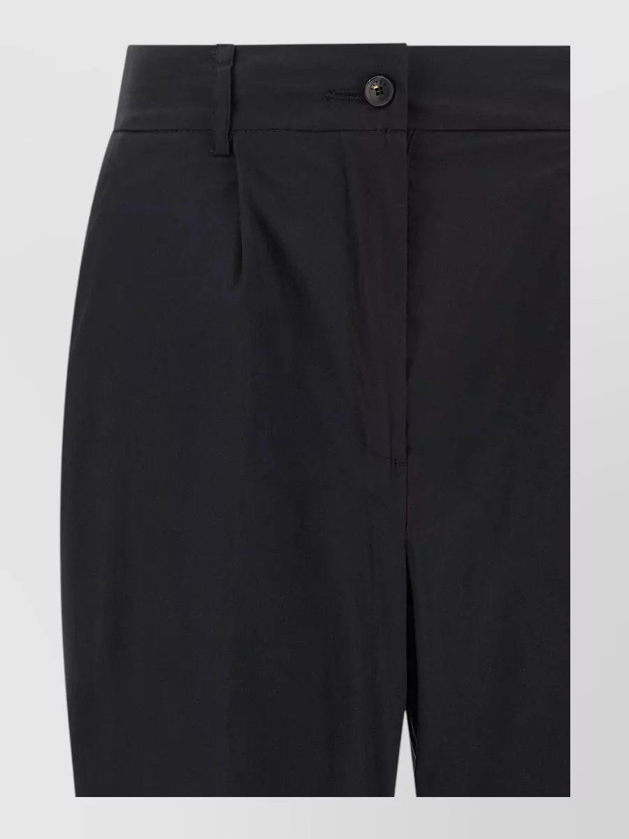 Kiton cotton poplin tapered trousers