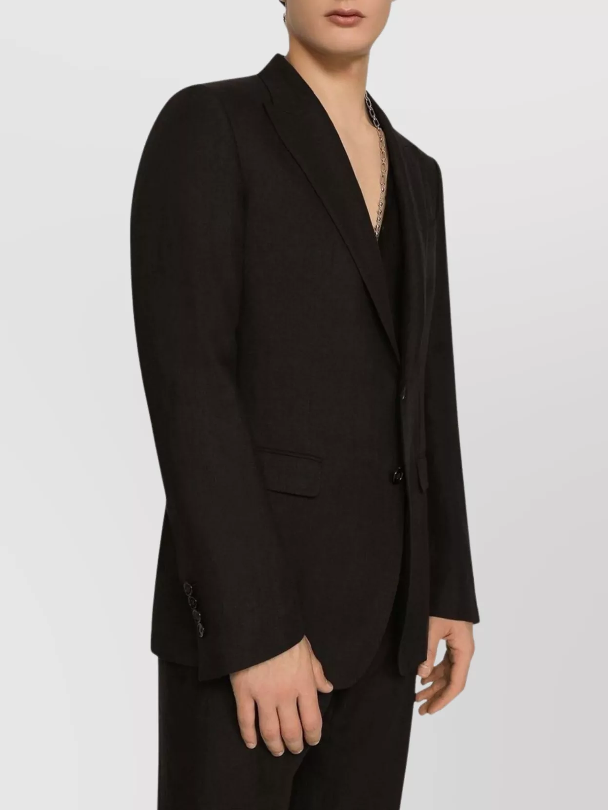Dolce&Gabbana Tailored Suit Jacket With Notch Lapels