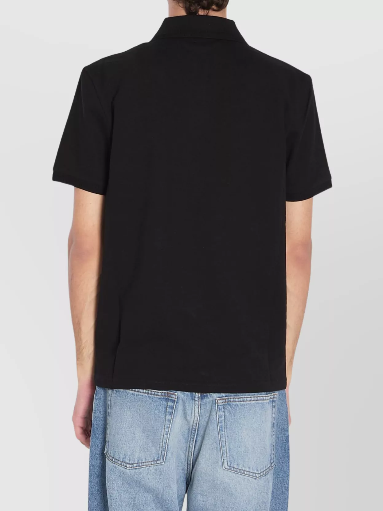 Moncler Polo Shirt With Regular Fit And Mother-Of-Pearl Buttons