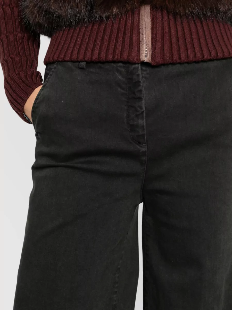 Via Masini 80 Straight-Leg Denim Trousers