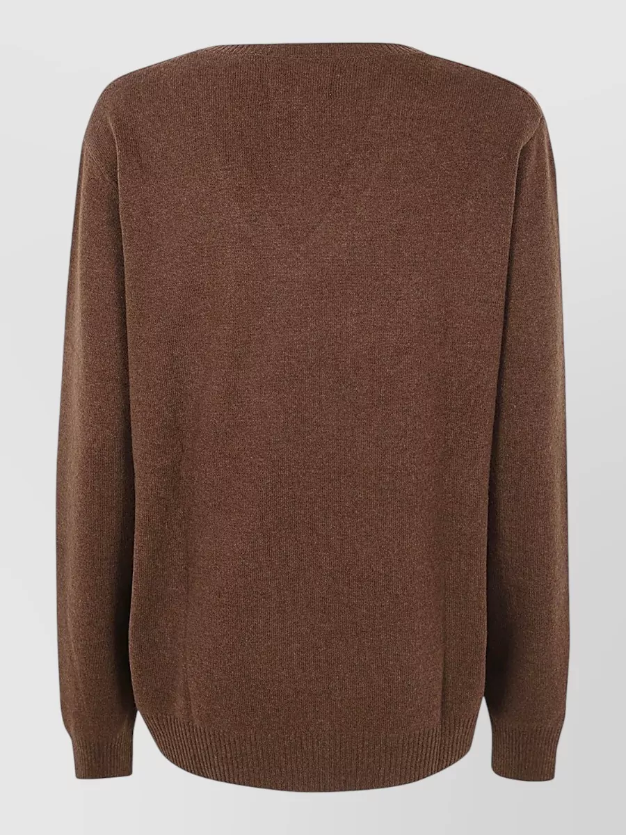 Loulou Studio Cashmere V-Neck Sweatshirt