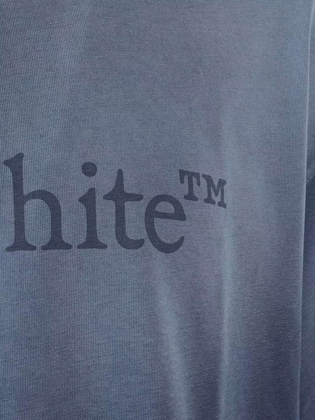 Off-White Vintage Round Neck Short Sleeve T-Shirt