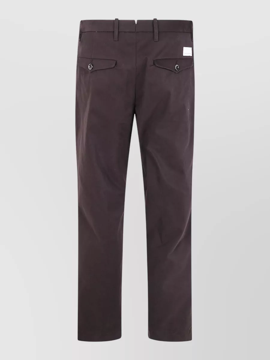 Nine In The Morning cotton slim-fit tailored trousers