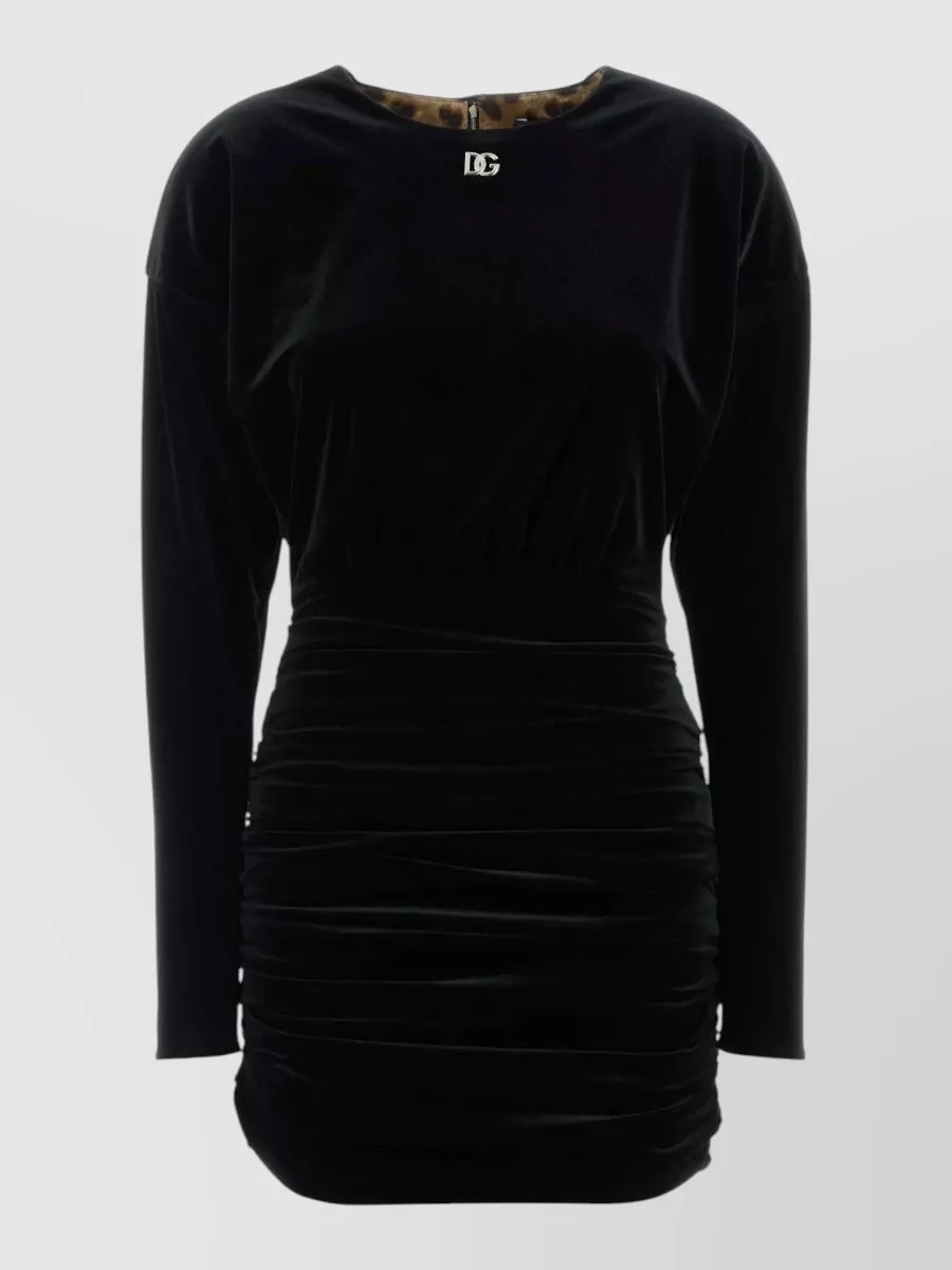 Dolce&Gabbana Velvet mini dress