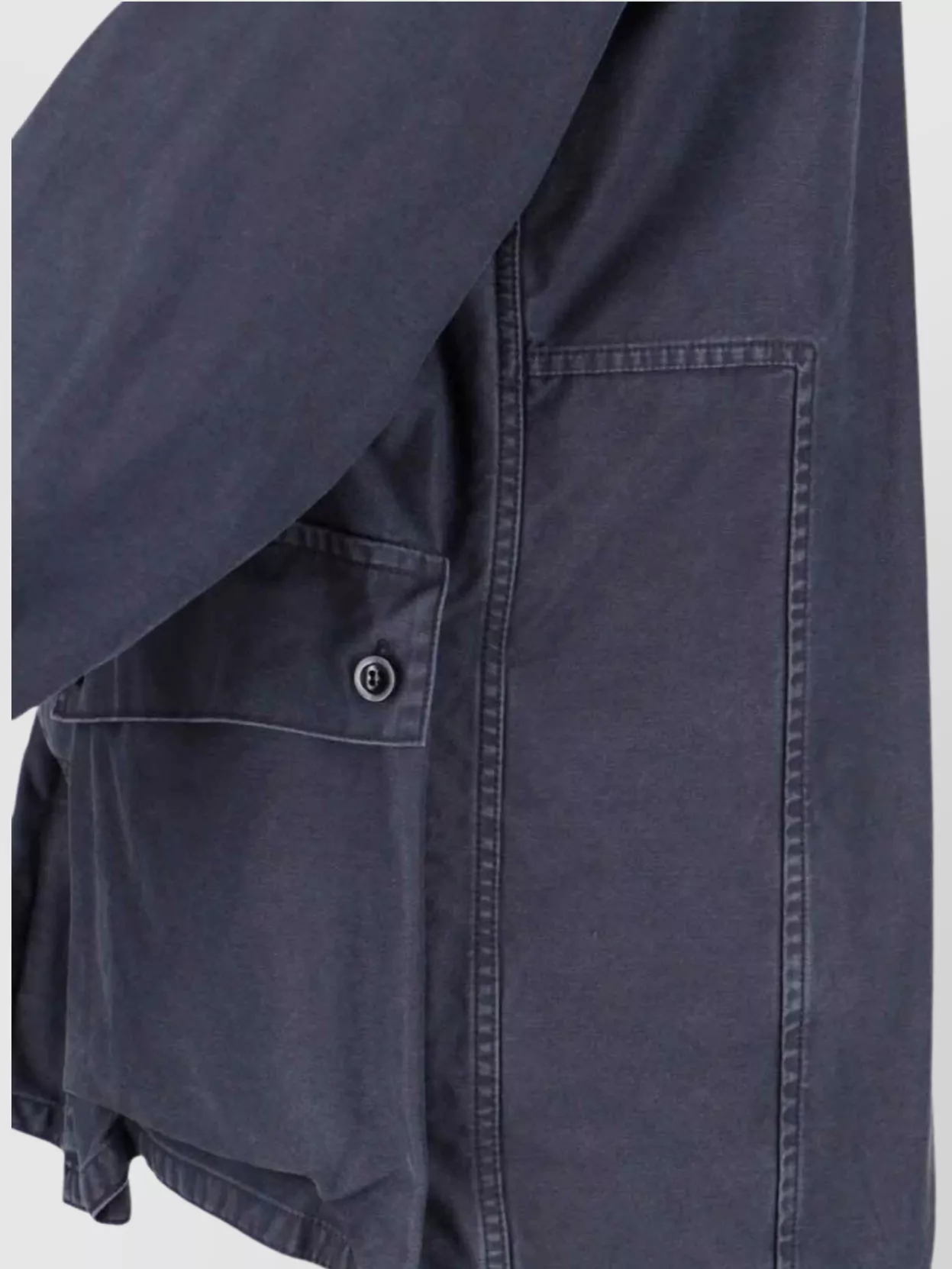 Maison Margiela Long Sleeve Jacket With Point Collar And Pockets