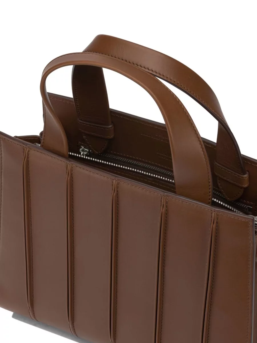 Max Mara Calf Leather Small Tote Bag