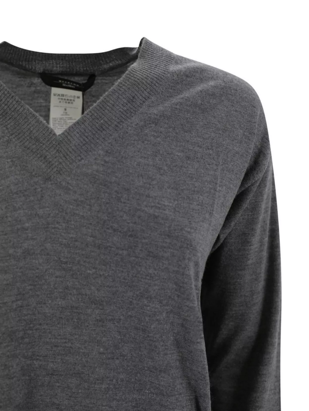 Weekend Max Mara Luxe Cashmere V-neck Sweater In Multi