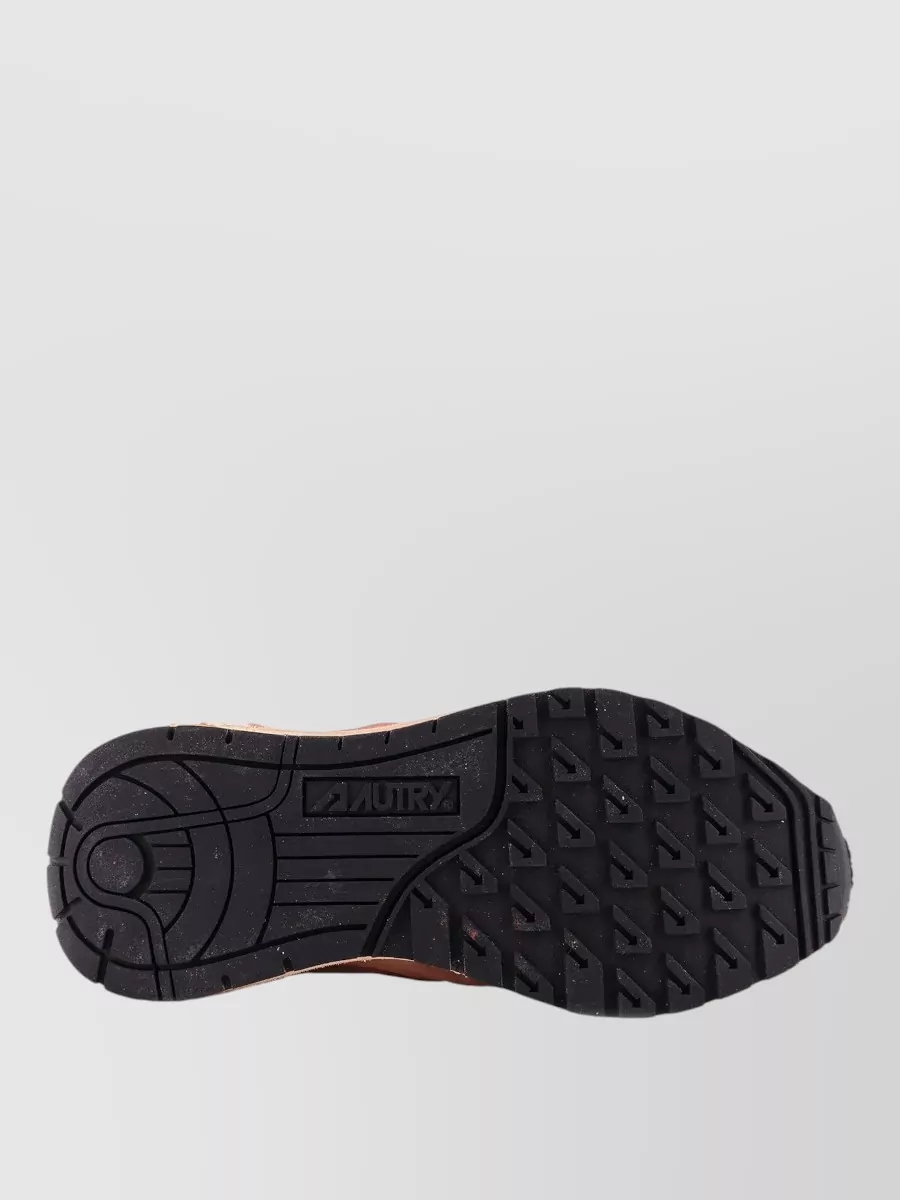 Autry Mesh And Suede Low-Top Sneakers