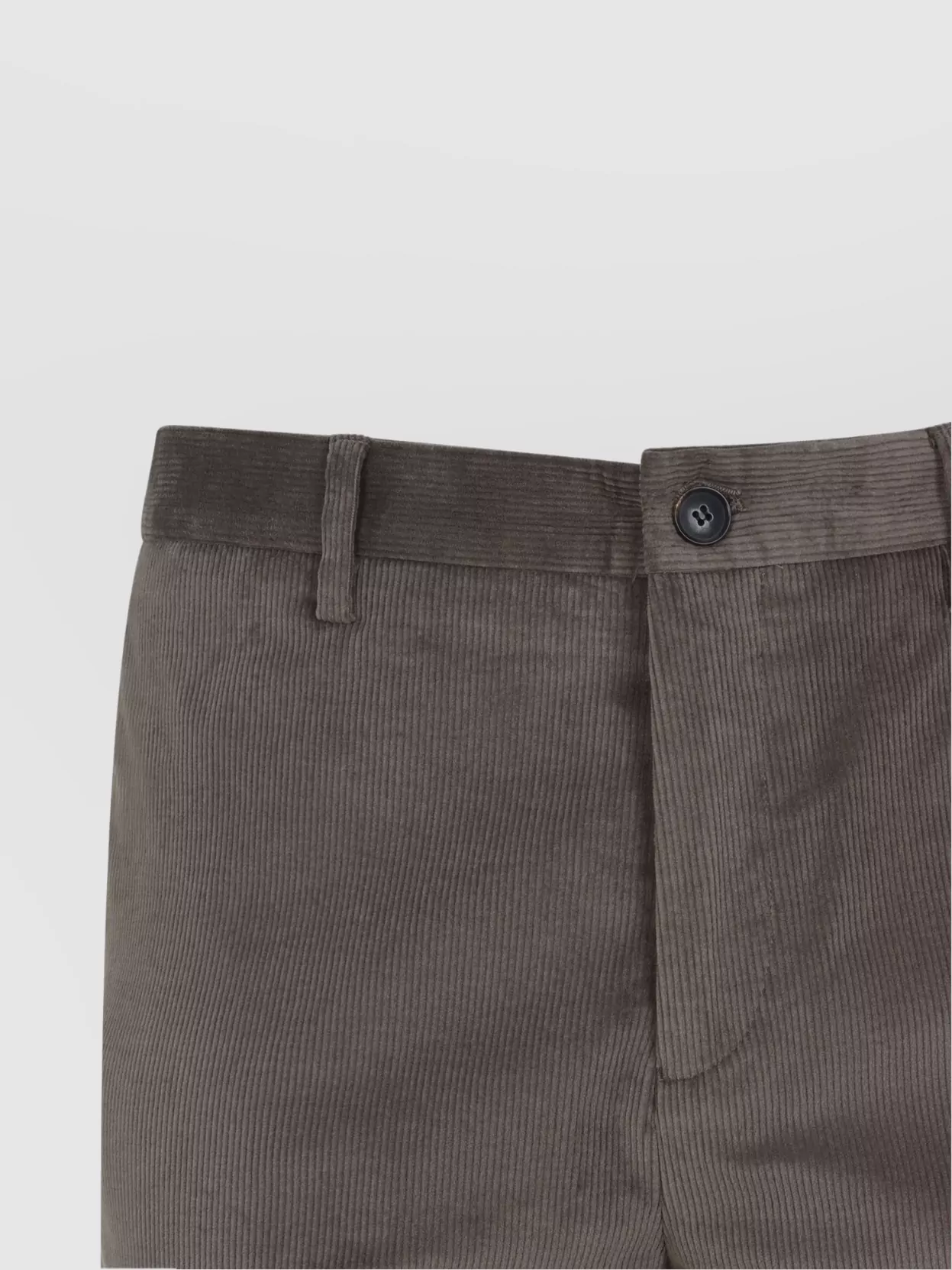 Paul Smith Wool Corduroy Straight Fit Trousers