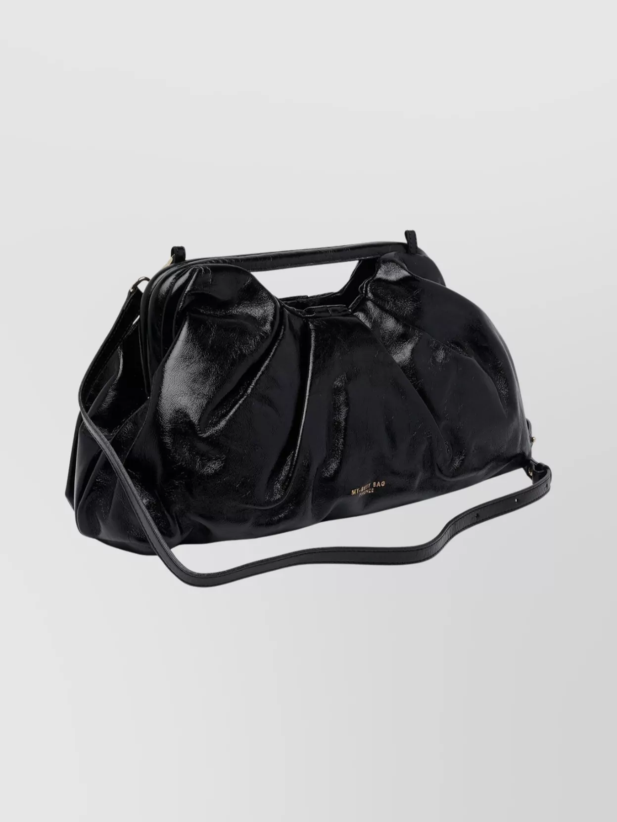 My Best Bag Firenze Cross-Body Satchel Pleated Design