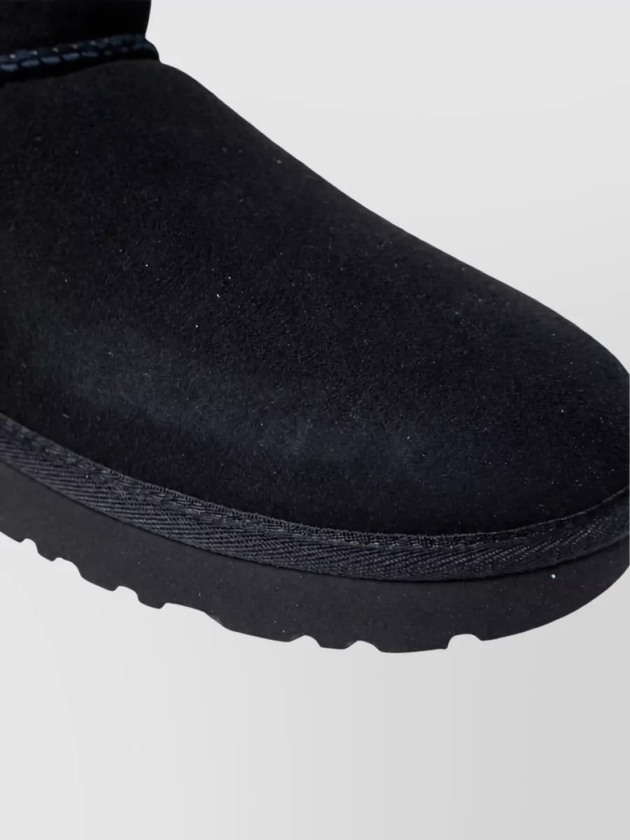 Ugg Suede Leather Ankle Boots