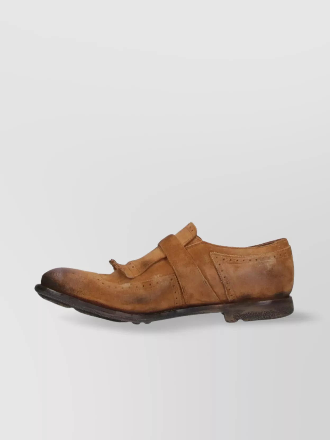 Church's Loafers With Buckle And Fringe Detail