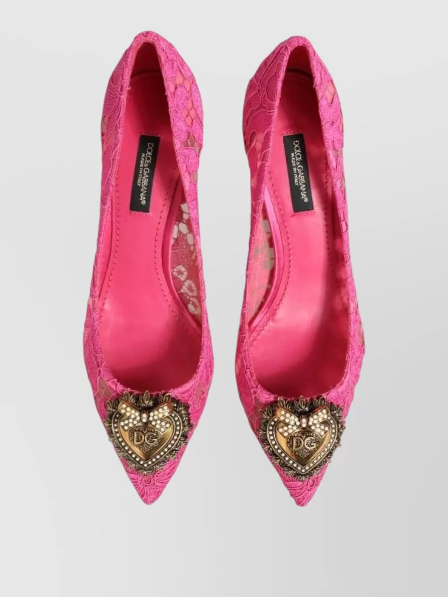 Dolce&Gabbana Taormina Lace Pumps