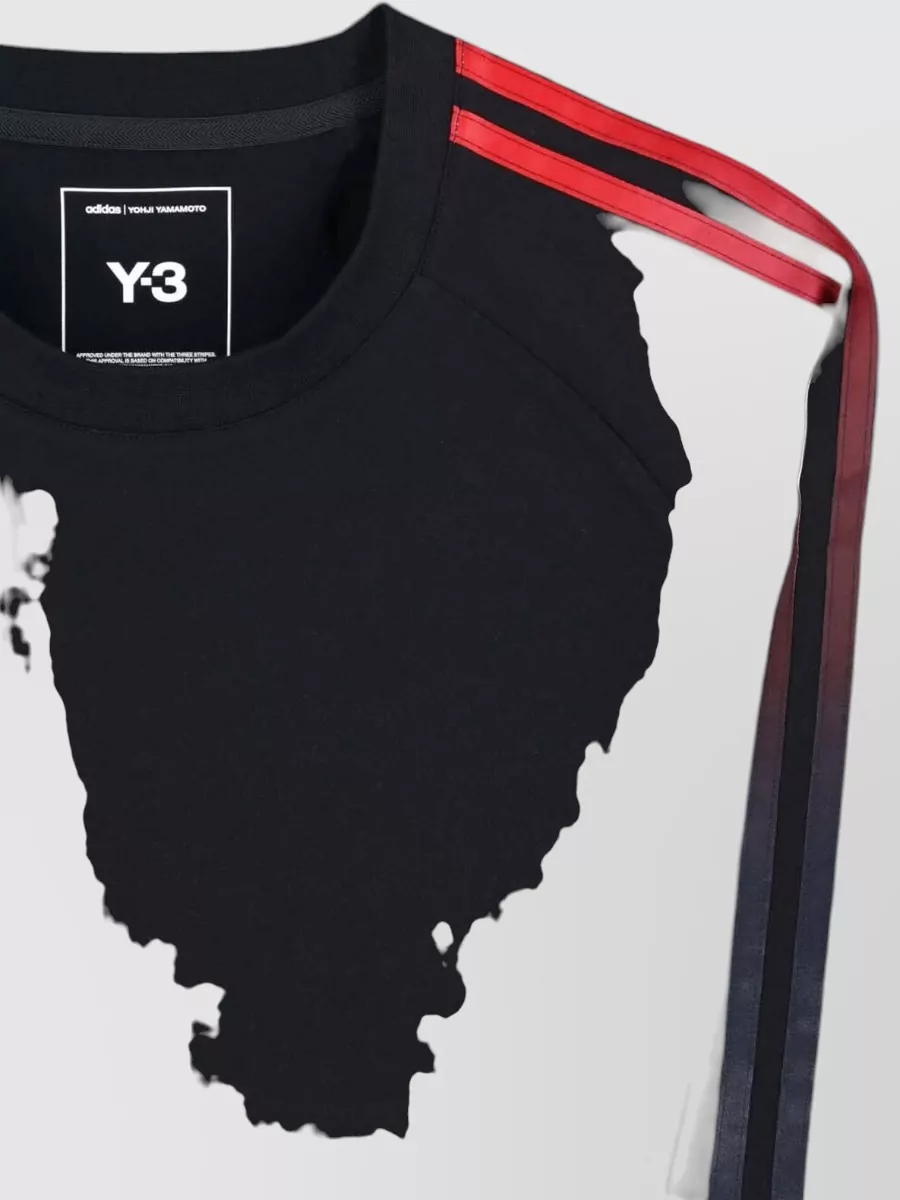 Y-3 Cotton Oversized Long-Sleeve Crew-Neck T-Shirt