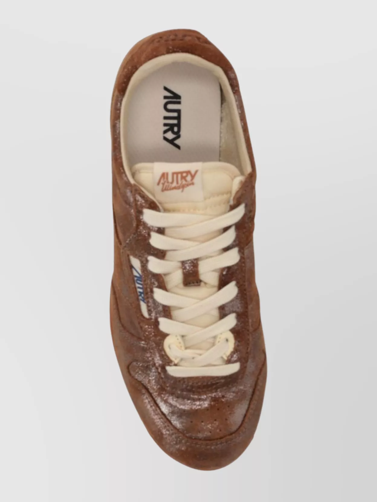 Autry Low Top Sneakers Metallic Finish