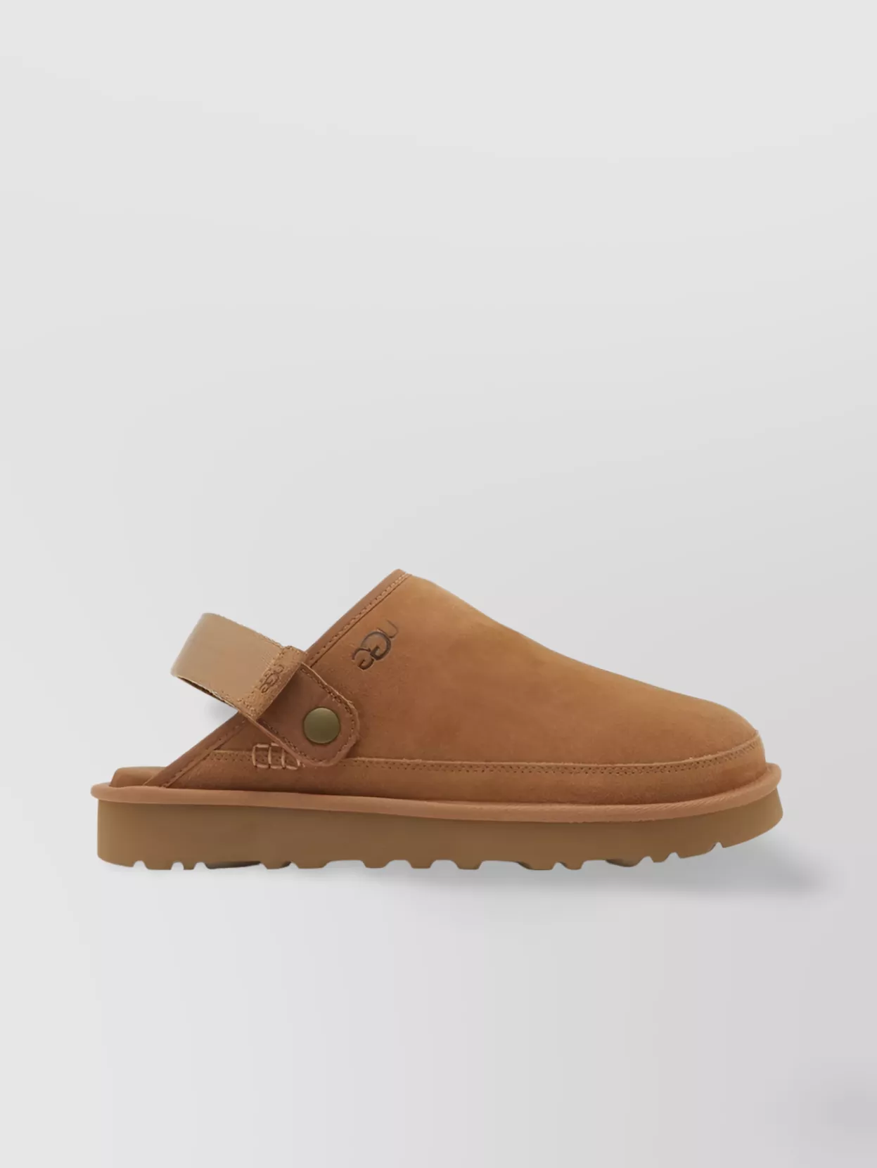 Ugg Debossed Logo Suede Slippers