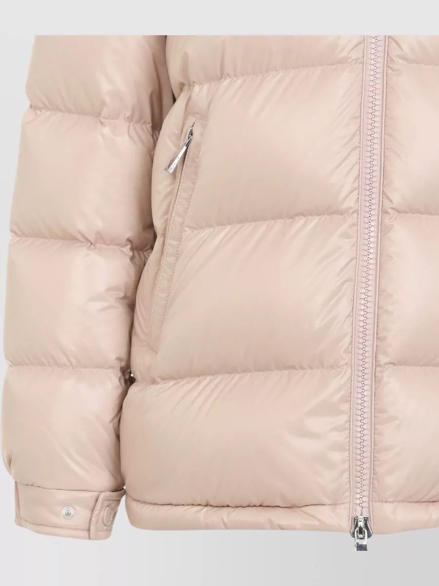 Moncler Down Hooded Short Puffer Jacket