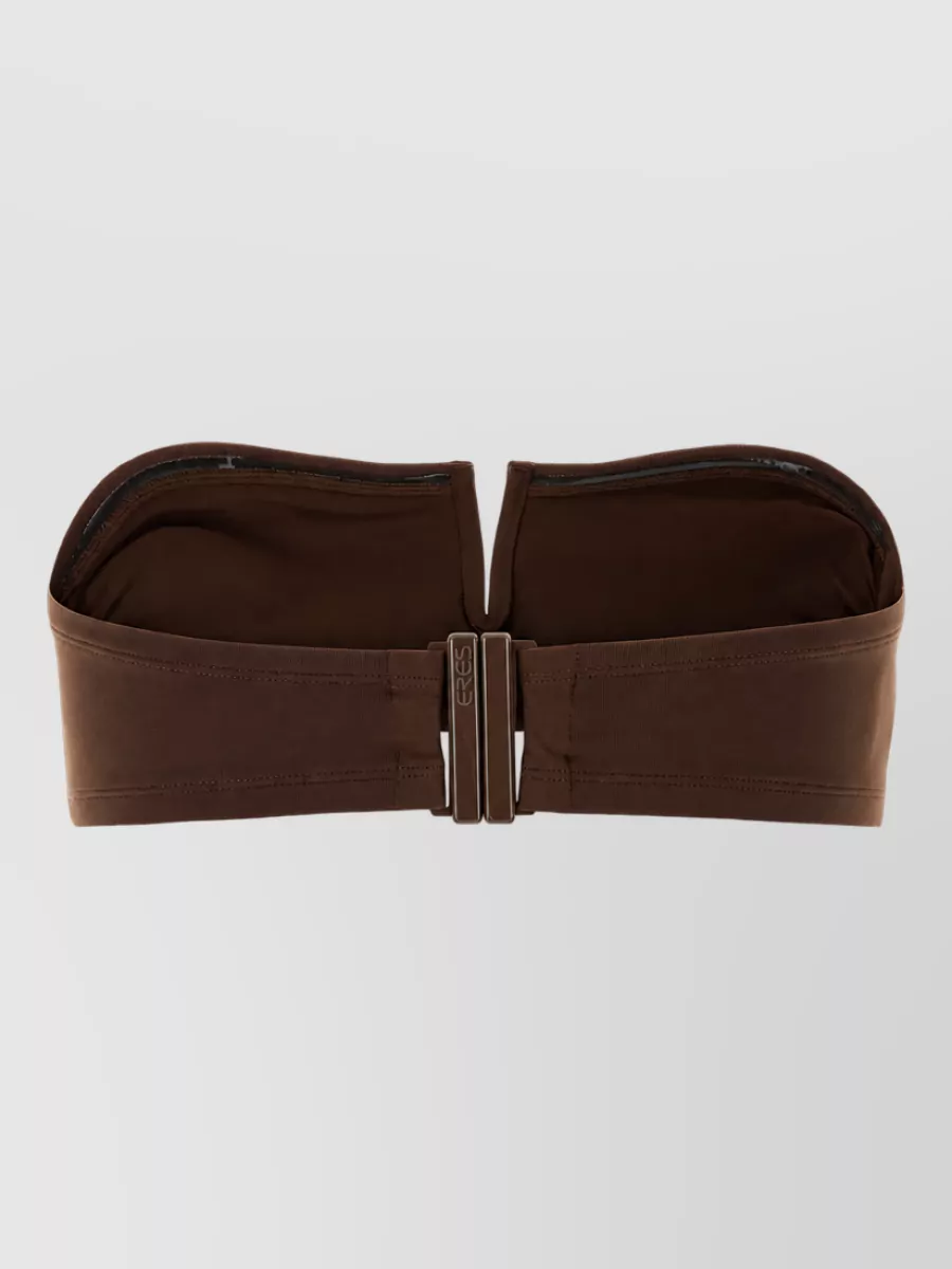 Eres Brown Bikini Top