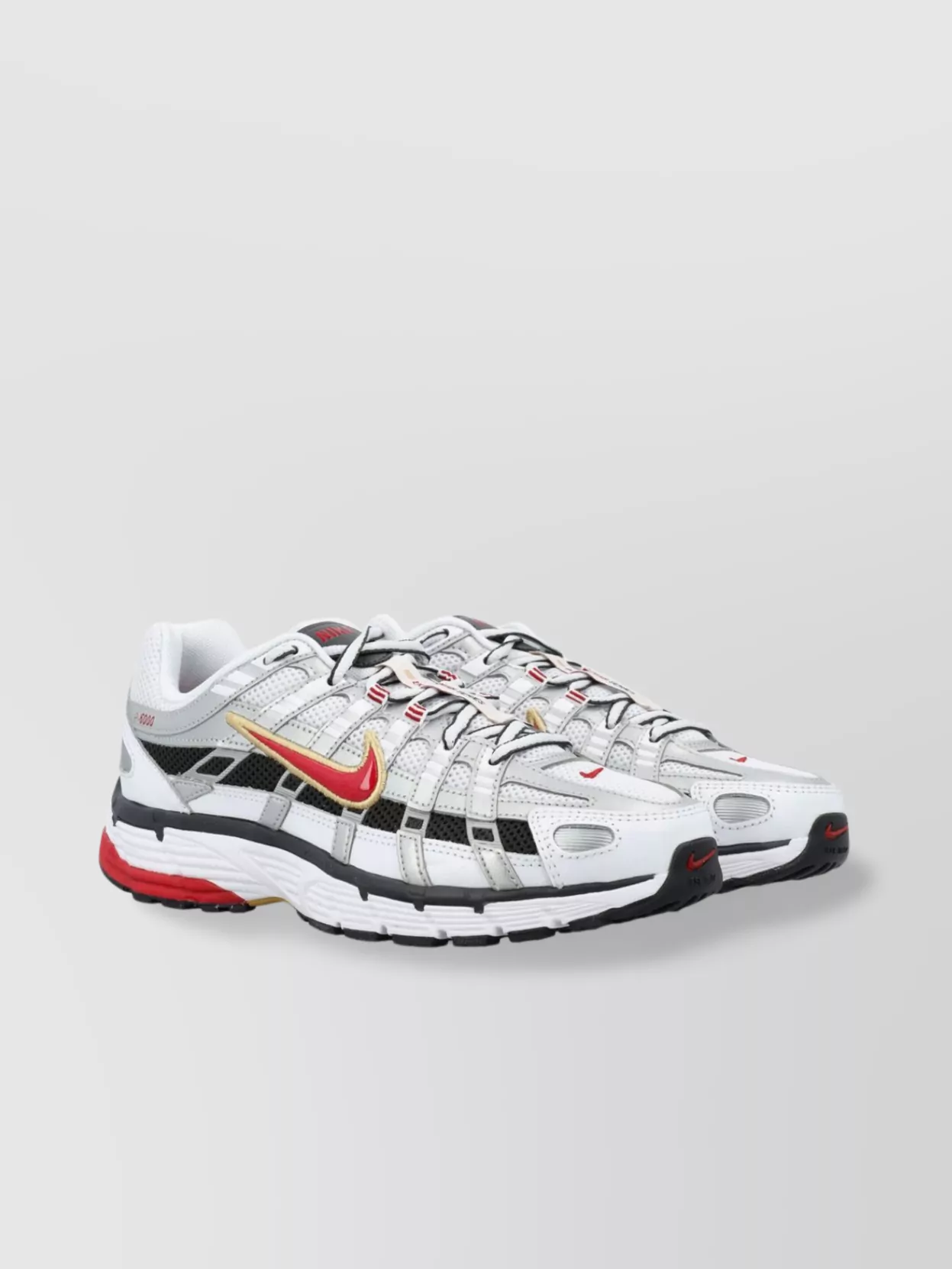 Nike Reflective Almond Toe Sneakers With Rubber Outsole